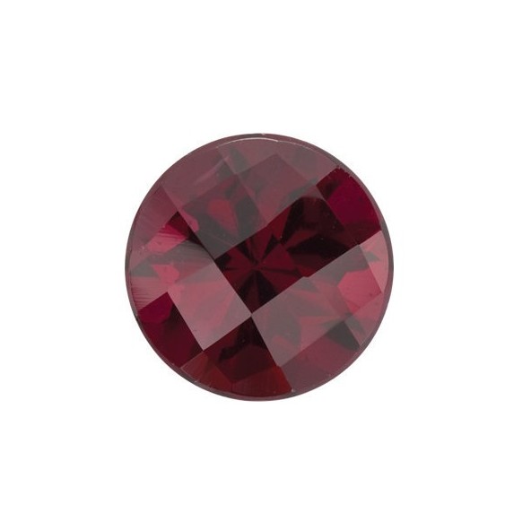 Granát rhodolit okrúhly 7 mm 1,85ct Checkerboard cut GRRCAARP-7