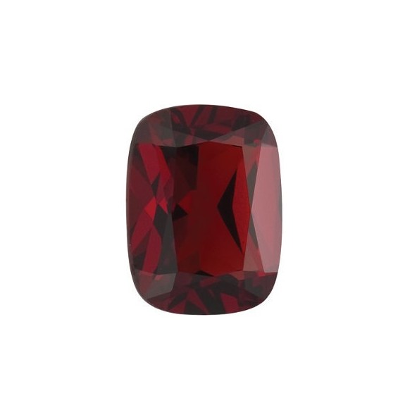 Granát mozambik antický cushion 8 x 6 mm 1,77ct Fazetovaný GRUFAAS-8