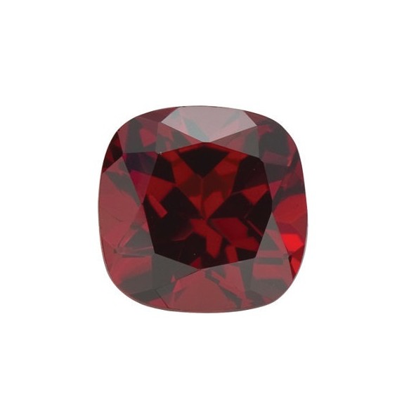 Granát mozambik antický štvorec 6 x 6 mm 1,232ct Fazetovaný GRVFAAS-6