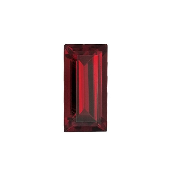 Granát mozambik rovná bageta 5 x 2,5 mm 0,34ct Fazetovaný GRBFAAS-5-2