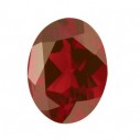 Granát mozambik ovál 6 x 4 mm, AA, Fazetovaný
