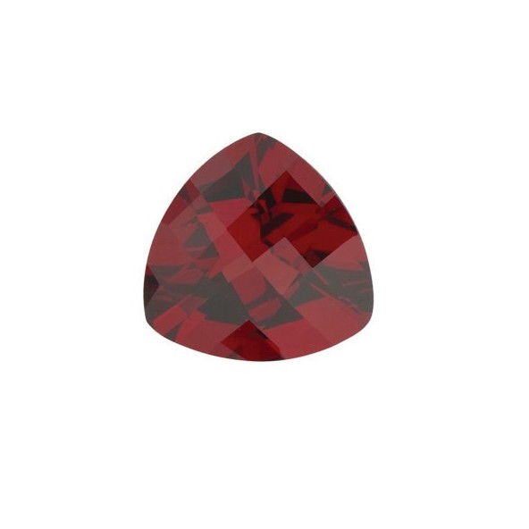 Granát mozambik trillion 7 x 7 mm 1,45ct Checkerboard cut GRTCAAS-7