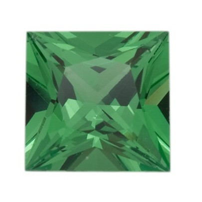 Granát tsavorit štvorec 2 x 2 mm 0,055ct Princess cut GRPPAAAGR-2