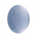 Chalcedon ovál 9 x 7 mm, standard, Kabošon