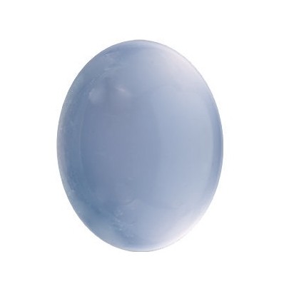 Chalcedon ovál 12 x 10 mm 3,93ct Kabošon CHOKSLB-12