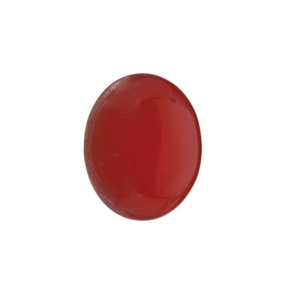 Karneol ovál 10 x 8 mm 2,16ct Kabošon KAOKSOR-10