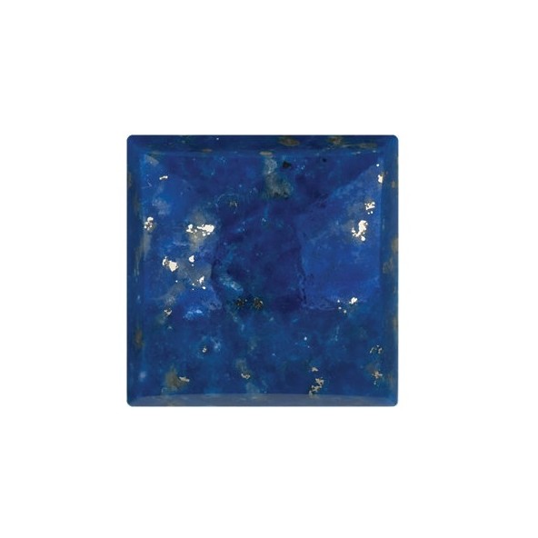 Lapis lazuli štvorec 10 x 10 mm Kabošon LLPKSSP-10