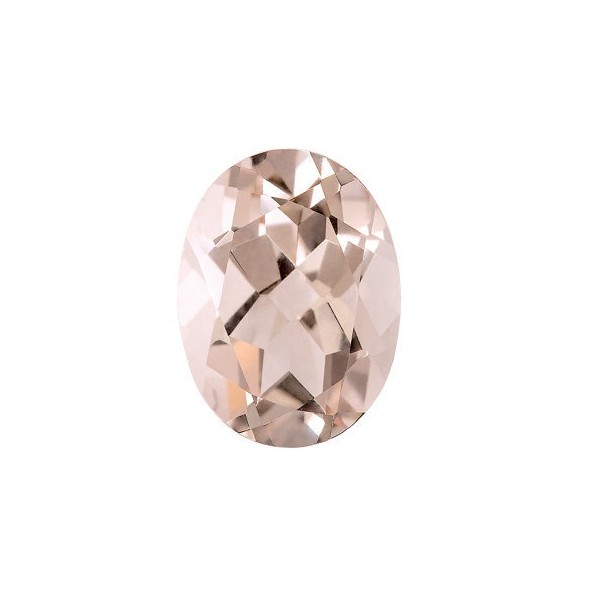 Morganit ovál 8 x 6 mm 1,13ct Fazetovaný MGOFAALP-8