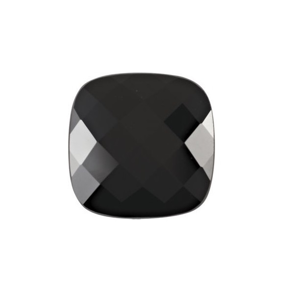 Ónyx antický štvorec 5 x 5 mm 0,49ct Checkerboard cut OXVCSJT-5