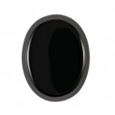 Ónyx ovál 10 x 8 mm, Standard, Buff Top-Cut