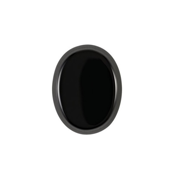 Ónyx ovál 16 x 8 mm Buff Top-Cut OXOHSJT-16-1