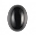 Ónyx ovál 16 x 14 mm, Standard, Kabošon