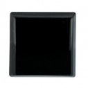 Ónyx štvorec 9 x 9 mm, Standard, Buff Top-Cut