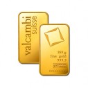 Investičná zlatá tehla 250 g liata Valcambi