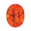 Opál Mexický ohnivý ovál 6 x 4 mm, AA, Fazetovaný