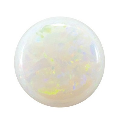 Opál austrálsky okrúhly 6,5 mm 0,66ct Kabošon OPRKAW-6,5