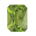 Peridot emerald 6 x 4 mm, AA, Radiant-Cut