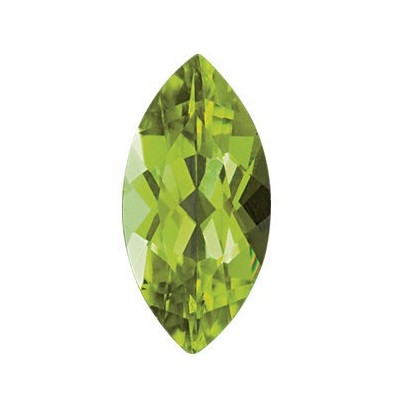 Peridot markíz 6 x 3 mm 0,31ct Fazetovaný PEMFAAPE-6