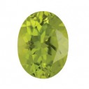 Peridot ovál 5 x 3 mm, AA, Fazetovaný