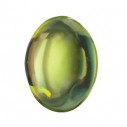 Peridot ovál 10 x 8 mm, AA, Kabošon