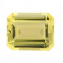 Quartz lemon emerald 9 x 7 mm, AA, Fazetovaný