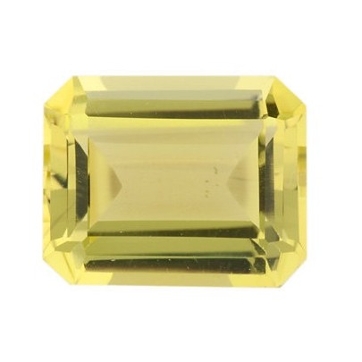 Quartz lemon emerald 12 x 10 mm 5,93ct Fazetovaný KREFAAYL-12