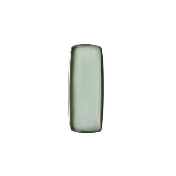 Quartz zelený antický cushion 25 x 10 mm 12,9ct Kabošon KRUKAAGR-25