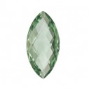 Quartz zelený markíz 28 x 14 mm, AA, Double-sided Checkerboard cut
