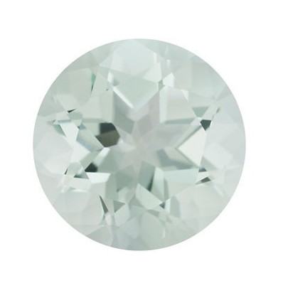Quartz zelený okrúhly 5 mm 0,47ct Fazetovaný KRRFAGR-5