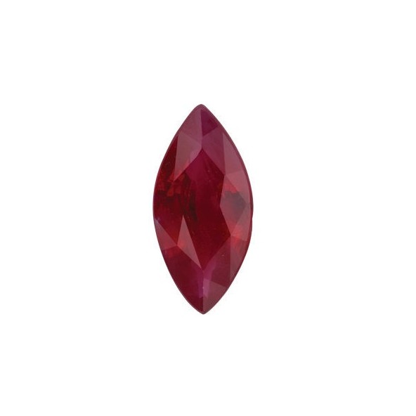 Rubín markíz 5 x 3 mm 0,25ct Fazetovaný RBMFBRB-5-2
