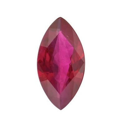 Rubín markíz 6 x 3 mm 0,33ct Fazetovaný RBMFARB-6