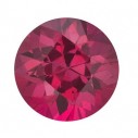 Rubín okrúhly 1,25 mm, B, Diamantový