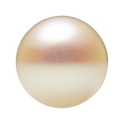 Sladkovodná perla okrúhla 7 x 7,5 mm Half-drilled RPR2AAW-7