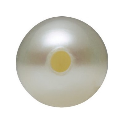 Sladkovodná perla oblong 3 x 4 mm Half-drilled RPQ2SW-3 2