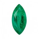 Smaragd markíz 6 x 3 mm, A, Fazetovaný