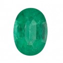 Smaragd ovál 4 x 3 mm, B, Fazetovaný