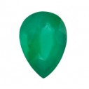 Smaragd slza 4 x 3 mm, AA, Fazetovaný