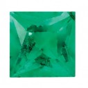 Smaragd štvorec 1,5 x 1,5 mm, A, Princess cut