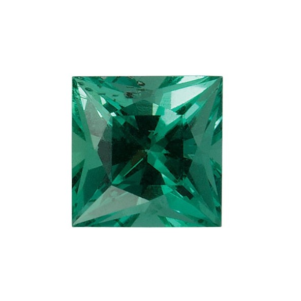 Smaragd štvorec 1,5 x 1,5 mm 0,03ct Princess cut SGPPAAGR-1,5