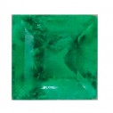 Smaragd štvorec 1,5 x 1,5 mm, A, Step-cut