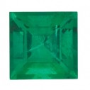 Smaragd štvorec 2,25 x 2,25 mm, AA, Step-cut