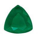 Smaragd trillion 5 x 5 mm, AA, Fazetovaný