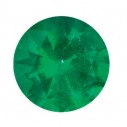 Smaragd okrúhly 3,5 mm, AA, Fazetovaný
