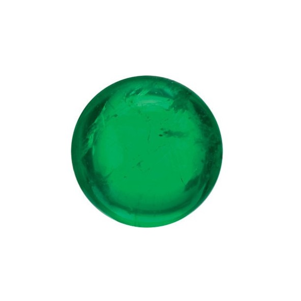 Smaragd okrúhly 2 mm 0,06ct Kabošon SGRKAAGR-2