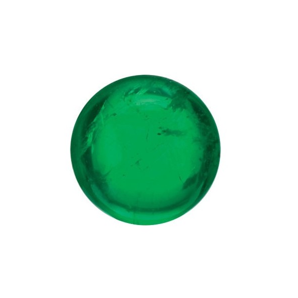 Smaragd okrúhly 3 mm 0,13ct Kabošon SGRKAAGR-3