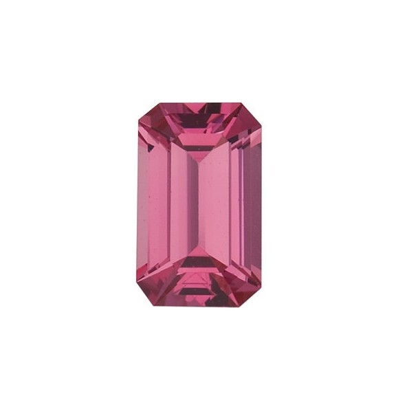 Spinel pink emerald 5 x 3 mm 0,38ct Fazetovaný SLEFAARO-5