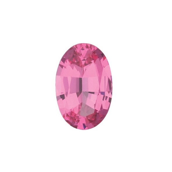 Spinel pink ovál 7 x 5 mm 0,8ct Fazetovaný SLOFAARO-7