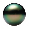 Tahitská perla fancy gray okrúhly 9 mm, A, nevrtané