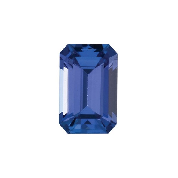 Tanzanit emerald 8 x 6 mm 1,7ct Fazetovaný TNEFAAAPU-8