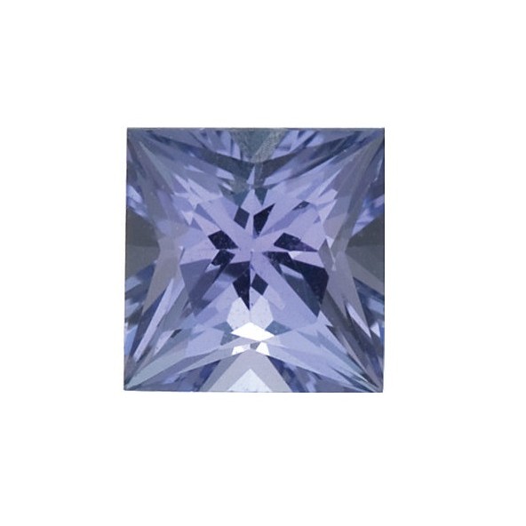 Tanzanit štvorec 2 x 2 mm 0,051ct Princess cut TNPPAPU-2